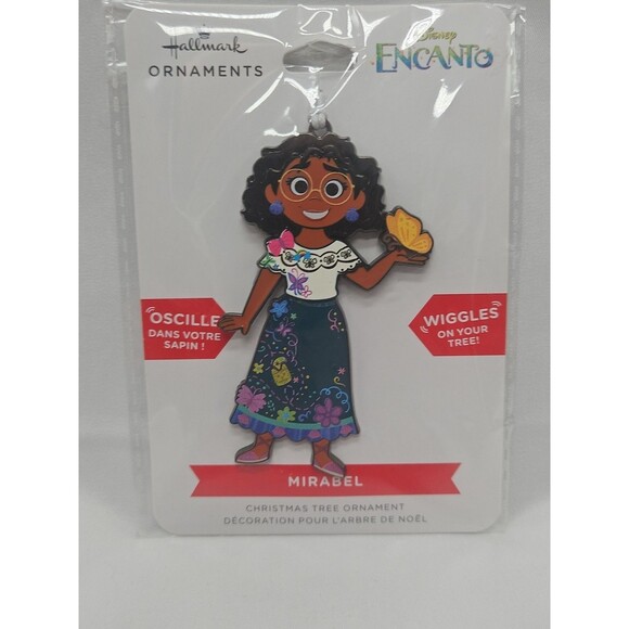 Hallmark Disney Mirabel Encanto Flat Metal Enamel Ornament - Picture 2 of 6